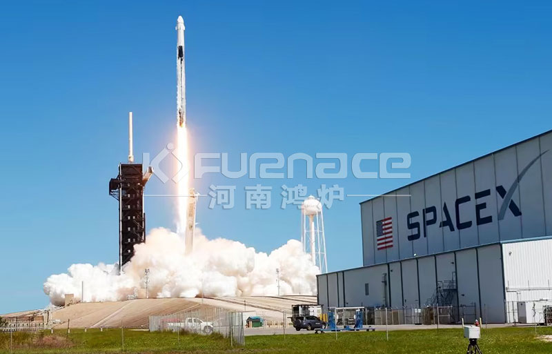 升降式马弗炉助力SpaceX火箭和航天器的研发